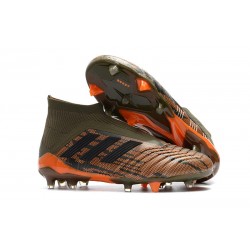 Scarpe da Calcio Nuova adidas Predator 18+ FG - Verde Arancio