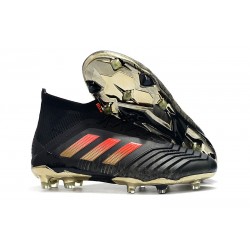 Adidas Scarpe da Calcio Predator 18.1 FG Nero Rosso