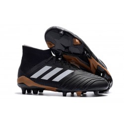 Adidas Predator 18.1 FG Nuovi Scarpa da Calcetto - Nero Bianco