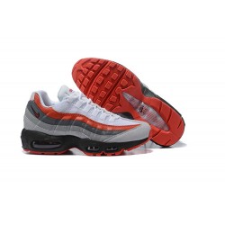 Sneakers Nike Air Max 95 Essential Bianco Rosso Nero