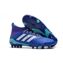 Adidas Predator 18.1 FG Nuovi Scarpa da Calcetto - Blu Bianco