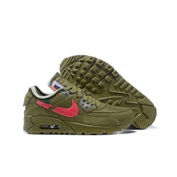 Sneakers Basse Off White x Nike Air Max 90 Verde Rosso