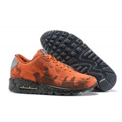 Sneakers Basse Off White x Nike Air Max 90 Mars Landing Arancio Nero