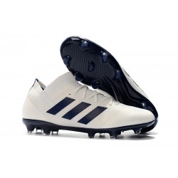 adidas Messi Nemeziz 18.1 FG - Bianco Nero