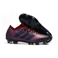 adidas Messi Nemeziz 18.1 FG - Viola Nero