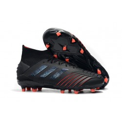 Scarpe da Calcio Adidas Archetic Predator 19.1 FG Nero Rosso