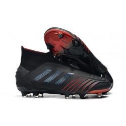 adidas Predator 19+ FG Archetic Scarpe da Calcio Uomo - Nero Rosso