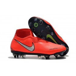 NIKE - PHANTOM VISION ELITE DF SG-PRO AC Rosso Argento