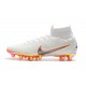 Scarpe Nuovo Nike Mercurial Superfly AG-Pro Bianco Arancio