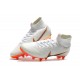 Scarpe Nuovo Nike Mercurial Superfly AG-Pro Bianco Arancio