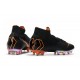 Scarpe Nuovo Nike Mercurial Superfly AG-Pro Nero Arancione