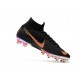 Scarpe Nuovo Nike Mercurial Superfly AG-Pro Nero Arancione