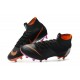 Scarpe Nuovo Nike Mercurial Superfly AG-Pro Nero Arancione