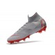 Scarpe Nuovo Nike Mercurial Superfly AG-Pro Grigio Rosso