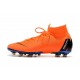 Scarpe Nuovo Nike Mercurial Superfly AG-Pro Naranja Negro