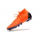 Scarpe Nuovo Nike Mercurial Superfly AG-Pro Naranja Negro