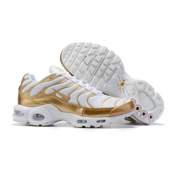 Nike Air Max Plus Sneakers Basse da Uomo - Bianco Or