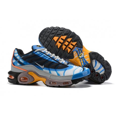 Nike Air Max Plus Sneakers Basse da Uomo - Bianco Blu Grigio