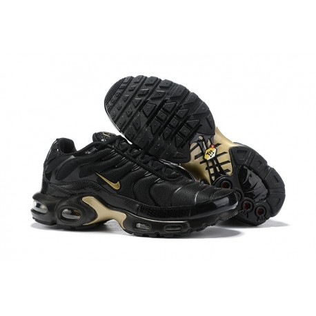 Nuovo Scarpe Nike Air Max Plus - Nero Oro