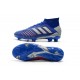 Scarpe da Calcio Adidas Predator 19.1 FG Blu Argento