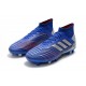 Scarpe da Calcio Adidas Predator 19.1 FG Blu Argento