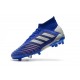 Scarpe da Calcio Adidas Predator 19.1 FG Blu Argento