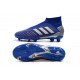 adidas Predator 19+ FG Scarpe da Calcio Uomo - Blu Argento