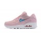 Zapatillas Nuovo Nike Air Max 90 Mujer - Rosa Blu