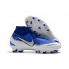 Nike Phantom VSN DF FG Scarpa Calcio - Bianco Blu