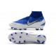 Nike Phantom VSN DF FG Scarpa Calcio - Bianco Blu