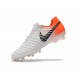 Nike Tiempo Legend VII Elite FG Scarpa da Calcio - Bianco Arancio Negro