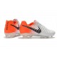 Nike Tiempo Legend VII Elite FG Scarpa da Calcio - Bianco Arancio Negro