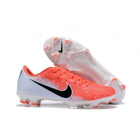 Nike Mercurial Vapor XII 360 Elite FG Uomo Scarpe - Rosso Bianco Nero