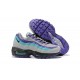 Nike Air Max 95 Sneakers Basse da Uomo Grigio Viola Blu