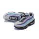 Nike Air Max 95 Sneakers Basse da Uomo Grigio Viola Blu