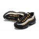 Nike Air Max 95 Sneakers Basse da Uomo Nero Bianco Oro