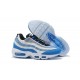 Nike Air Max 95 Sneakers Basse da Uomo Bianco Blu