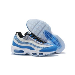 Nike Air Max 95 Sneakers Basse da Uomo Bianco Blu