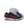 Nike Air Max 95 Sneakers Basse da Uomo Nero Rosso