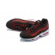 Nike Air Max 95 Sneakers Basse da Uomo Nero Rosso