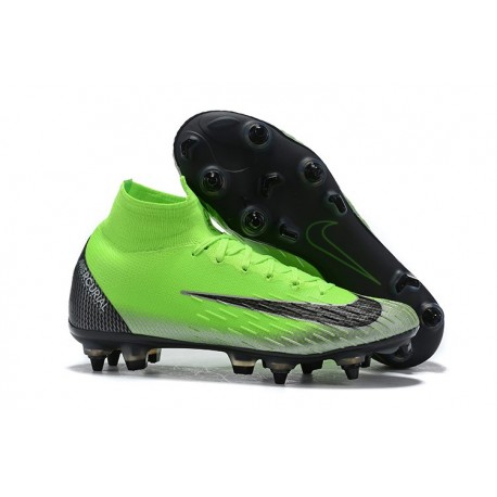 Nike Mercurial Superfly 360 Elite SG-Pro Anti-Clog Verde Nero