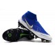 NIKE - PHANTOM VISION ELITE DF SG-PRO AC Blu Bianco Plata