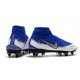 NIKE - PHANTOM VISION ELITE DF SG-PRO AC Blu Bianco Plata