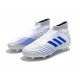 adidas Predator 19+ FG Scarpe da Calcio Uomo - Bianco Blu