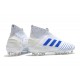 adidas Predator 19+ FG Scarpe da Calcio Uomo - Bianco Blu