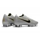 Nike Mercurial Vapor XII 360 Elite FG Uomo Scarpe - Argento Negro