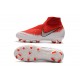 Nike Phantom VSN DF FG Scarpa Calcio - Rosso Bianco Argento