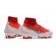 Nike Phantom VSN DF FG Scarpa Calcio - Rosso Bianco Argento