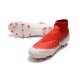 Nike Phantom VSN DF FG Scarpa Calcio - Rosso Bianco Argento