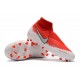 Nike Phantom VSN DF FG Scarpa Calcio - Rosso Bianco Argento